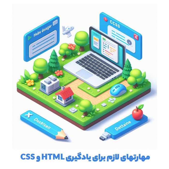 مهارتهای لازم برای یادگیری HTML و CSS